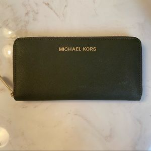 Michael Kora Military Green Wallet